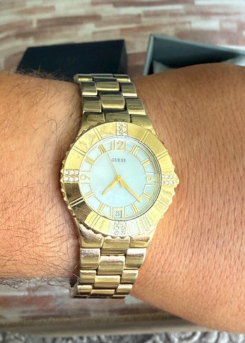 Beden altın Renk ORJİNAL GUESS BAYAN SAAT GOLD