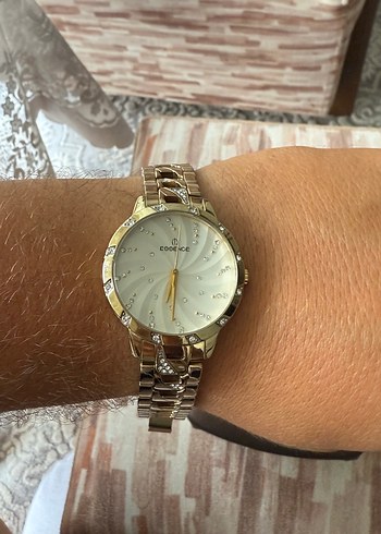 Essence ORJİNAL ESSENCE BAYAN SAAT GOLD SWAROVSK