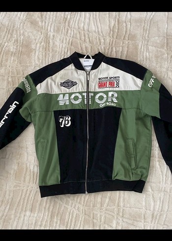 Bershka Motorcu Ceker Oversize