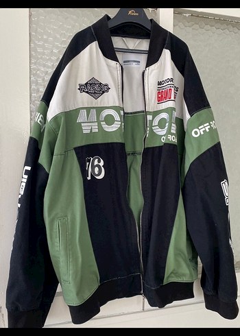m Beden Bershka Motorcu Ceker Oversize