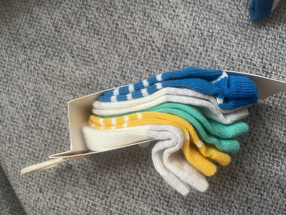 Baskılı Gri Erkek Çocuk Çorapları 5'li - Görsel 2