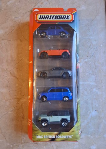 Matchbox MBX British Roadways 5li Seti