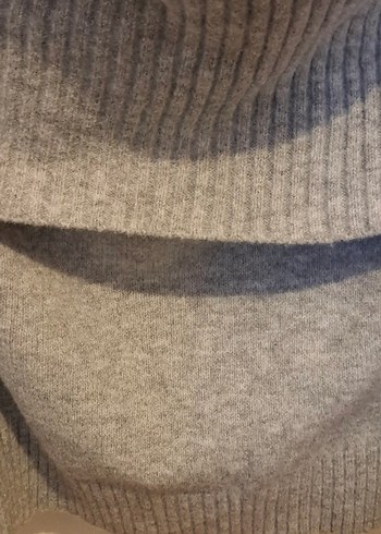 PULL&BEAR S Beden Gri Kadın Kazak - Görsel 2