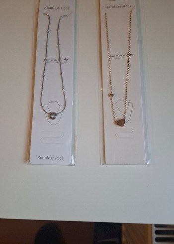 METAL ZİNCİRLİ KOLYELER - Görsel 2