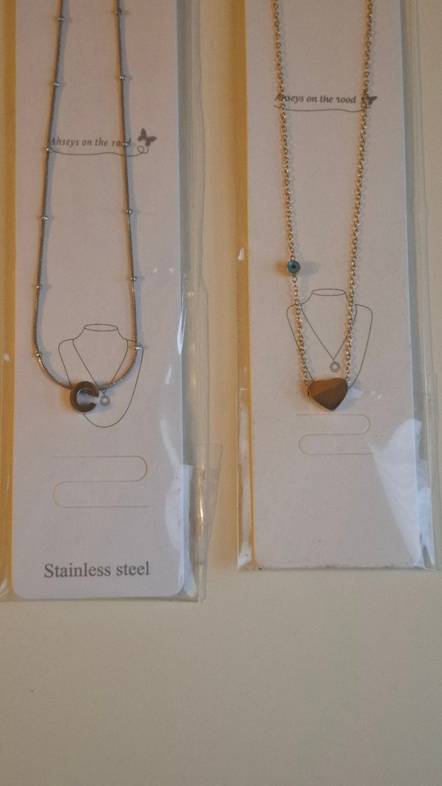 METAL ZİNCİRLİ KOLYELER - Görsel 3