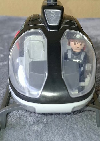 Orjinal Play Mobbil Polis Helikopter - Görsel 2