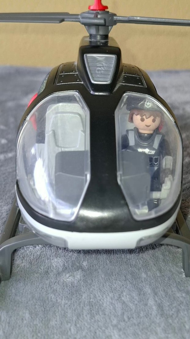 Orjinal Play Mobbil Polis Helikopter - Görsel 2