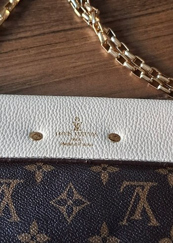 Askılı zincir detaylı omuz çantası - Görsel 4