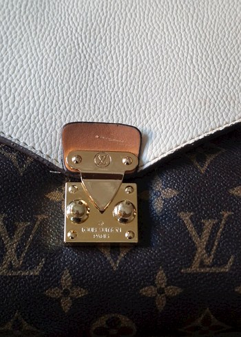 Askılı zincir detaylı omuz çantası - Görsel 3