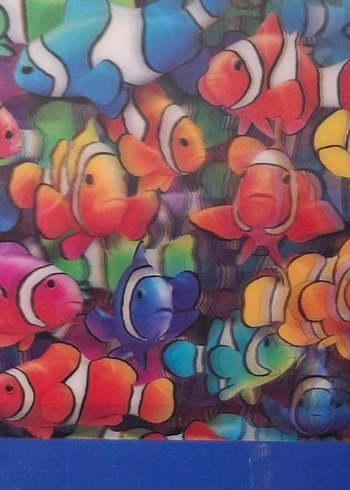 Colorful 3D Visual Echo Puzzle 50x40 cm - Görsel 3