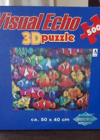 Colorful 3D Visual Echo Puzzle 50x40 cm - Görsel 2