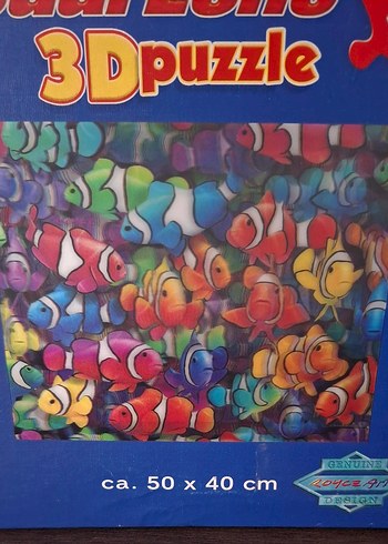 Colorful 3D Visual Echo Puzzle 50x40 cm - Görsel 6