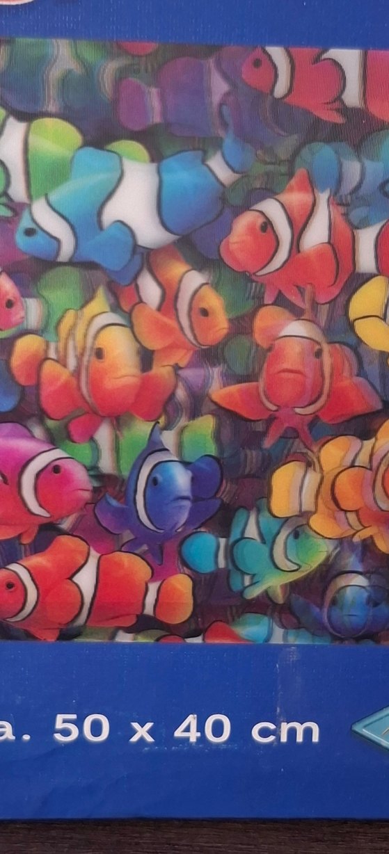 Colorful 3D Visual Echo Puzzle 50x40 cm - Görsel 3