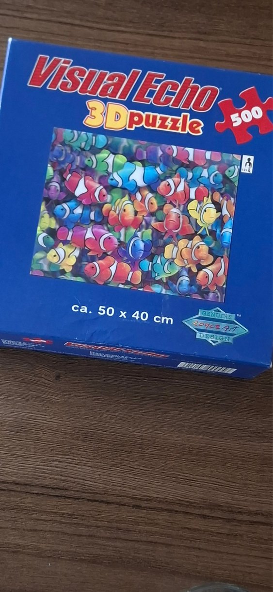 Colorful 3D Visual Echo Puzzle 50x40 cm - Görsel 5
