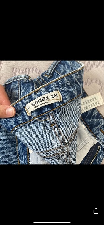 Addax Addax yırtık paçalı jean