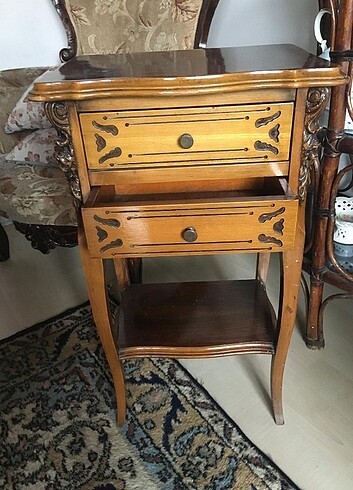 Antika ahşap komidin  - Görsel 2