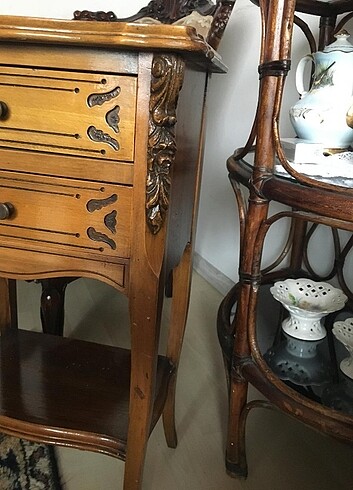 Antika ahşap komidin  - Görsel 3