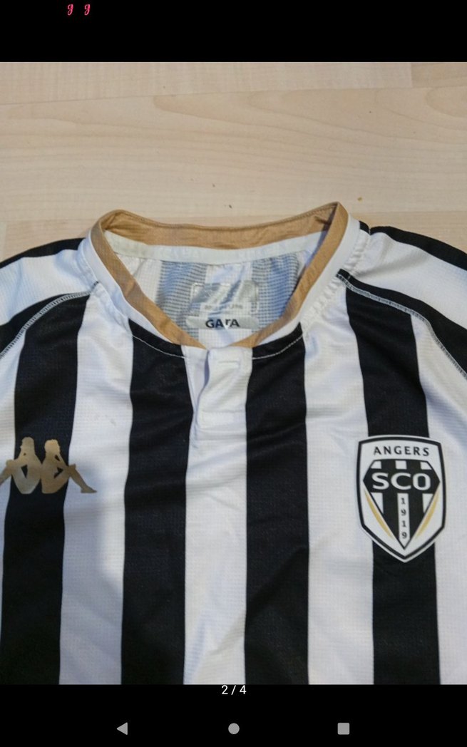 Siyah Beyaz Çizgili Erkek forma - Görsel 2