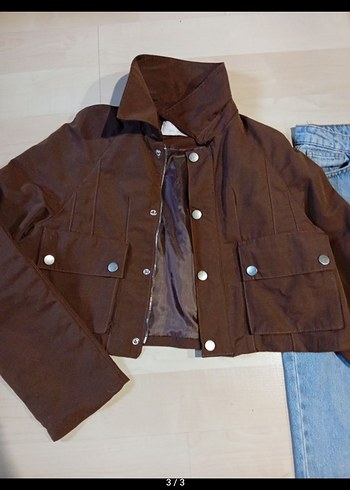 KahverengiCeket kot pantalon - Görsel 3