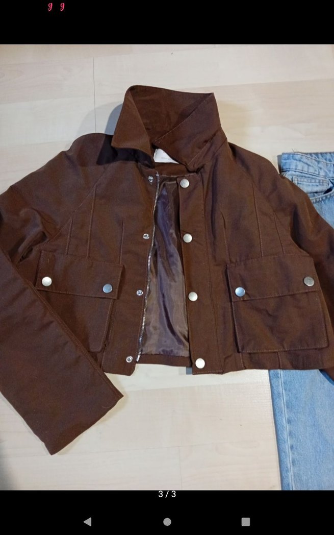 KahverengiCeket kot pantalon - Görsel 3