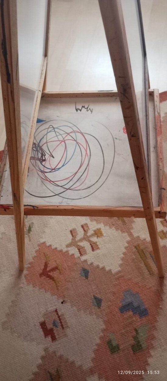 Ahşap Çerçeveli Beyaz Yazı Tahtası - Görsel 3