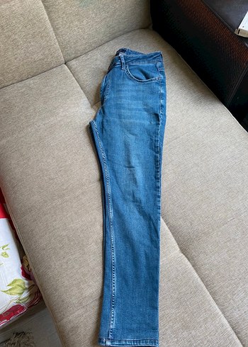 32 Beden Kadın Mavi Denim Regular Fit Jean