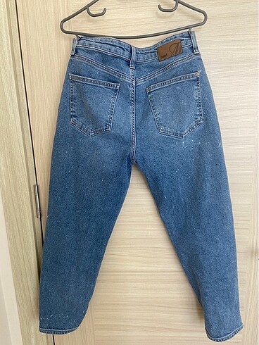 s Beden Mavi mom jean