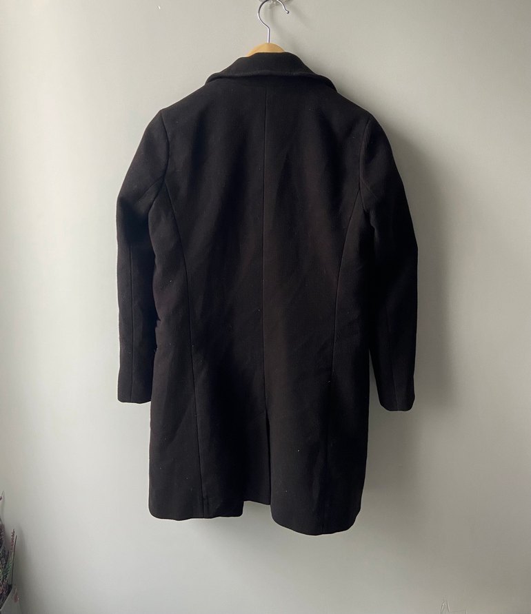 Koton Düğmeli Kaşe Kaban - Görsel 2