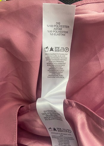 Kelebek Kol Çiçek Desenli Pembe Elbise - Görsel 7