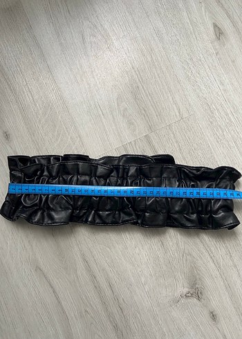 Lastikli Gothic Deri Kemer/Korse - Görsel 3