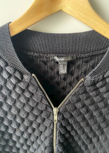 Mango Fermuarlı Hırka - Görsel 4