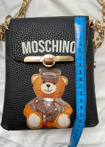 Moschino Askılı Deri Çanta - Görsel 4