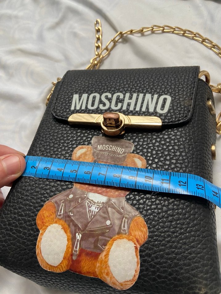 Moschino Askılı Deri Çanta - Görsel 5