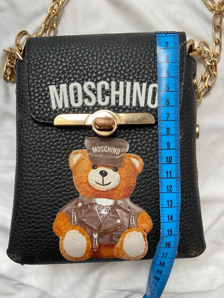 Moschino Askılı Deri Çanta - Görsel 4