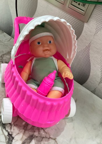 Beden Pembe Bebek Arabalı Bebek Oyuncak