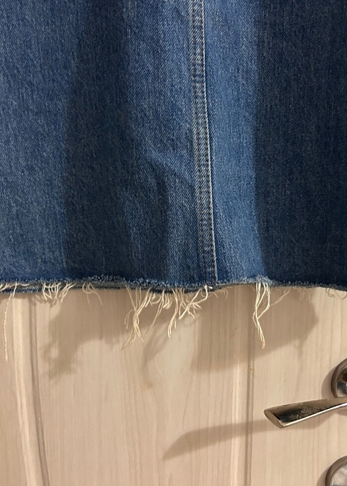 Kot mavi salopet - Görsel 4