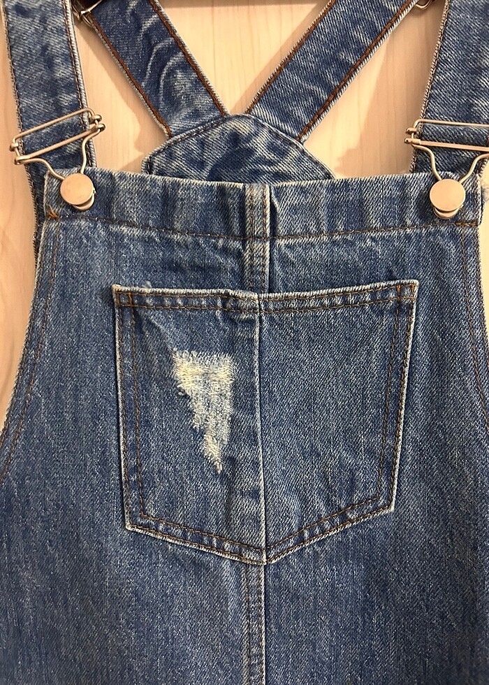 Kot mavi salopet - Görsel 3