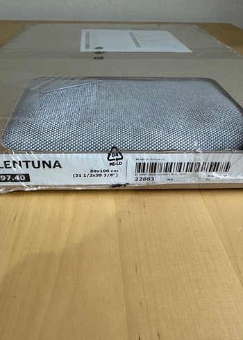 Ikea Vallentuna Kolçak Kılıfları - 2 Adet Bej, 1 Adet Gri - Görsel 2