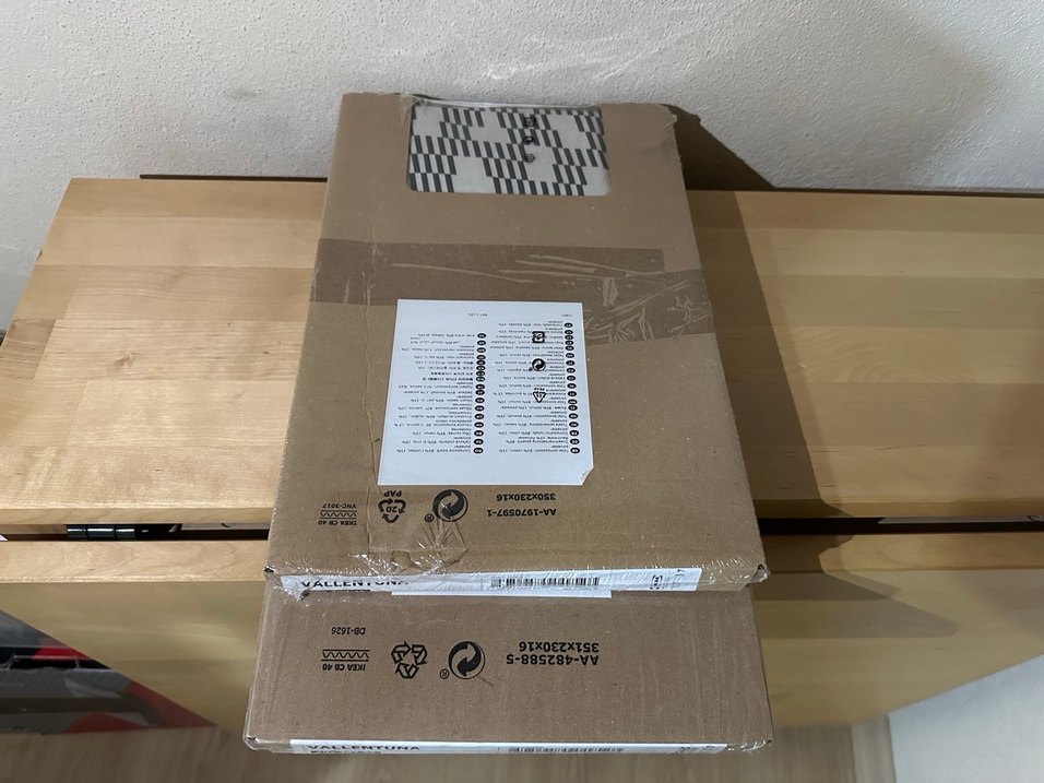 Vallentuna Arka Minder (Yastık) Kılıfı bej/siyah - Görsel 2