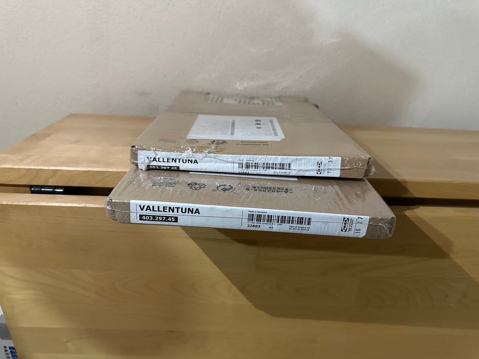 Vallentuna Arka Minder (Yastık) Kılıfı bej/siyah - Görsel 3