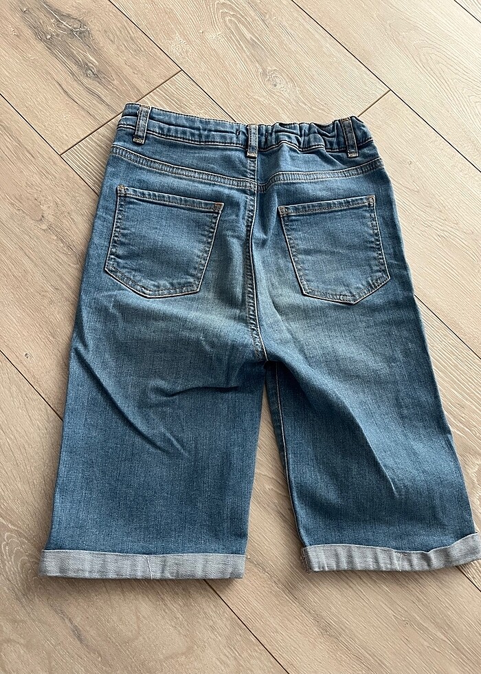 Kız çocuk kot şort - Görsel 2