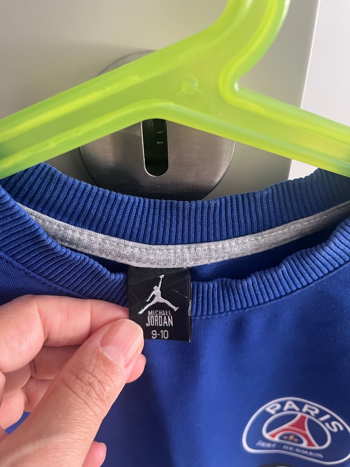 Erkek Mavi  Baskılı Sweatshirt - Görsel 3