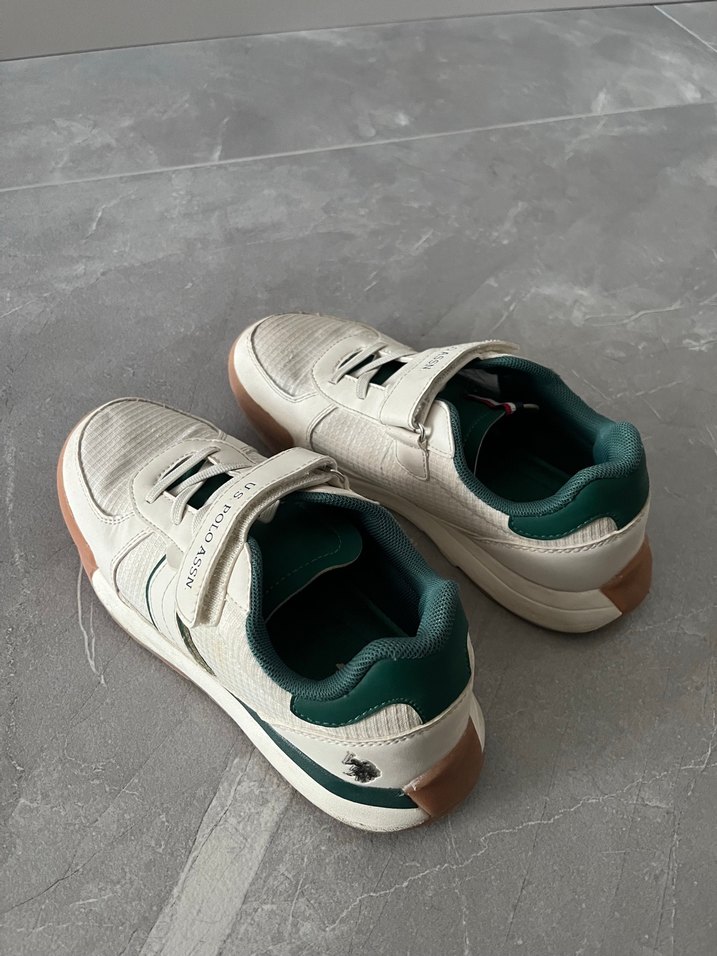 Beyaz Erkek Çocuk Spor Ayakkabı - Görsel 2