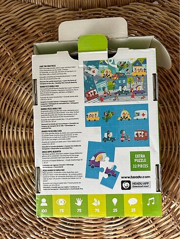 Diğer Headu 32 parça puzzle