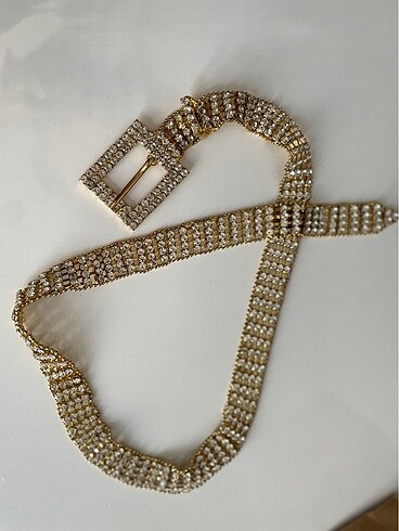 Gold taşlı kemer - Görsel 3