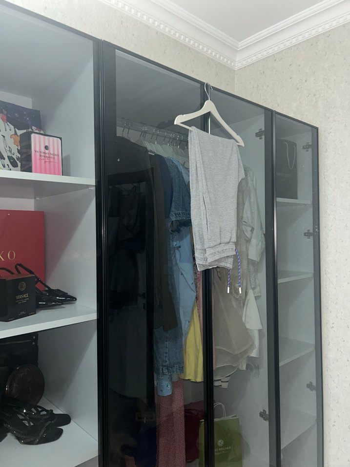 Mavi Gri Baskılı Kadın Eşofman Altı - Görsel 3