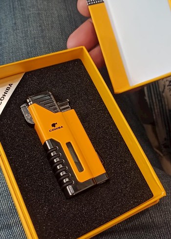 Sarı Cohiba Çakmaklı Çakmak