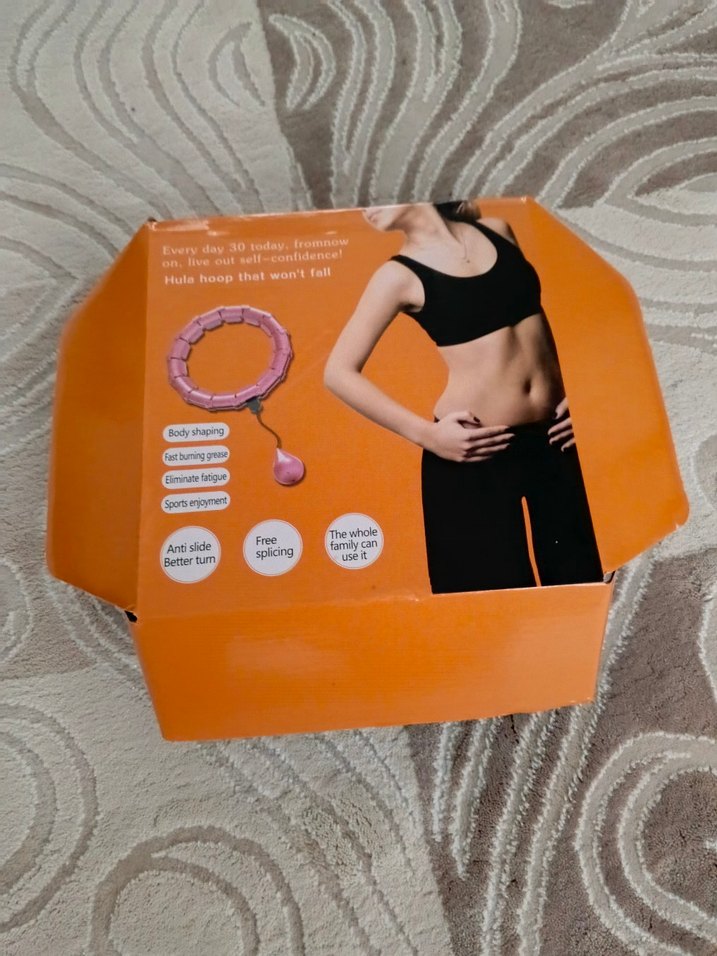 Pembe  Desenli Pilates Çemberi - Görsel 3