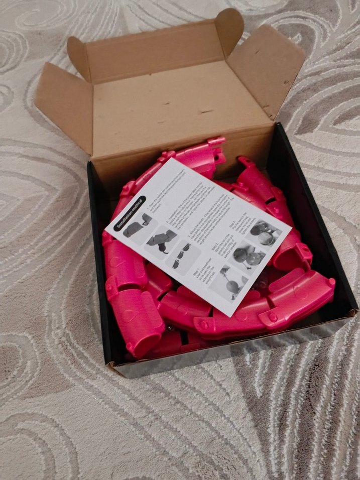 Pembe  Desenli Pilates Çemberi - Görsel 4