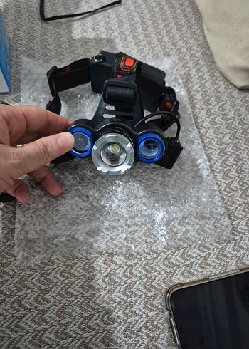 Beden siyah Renk HEADLIGHT Siyah Kafa Lambası Seti